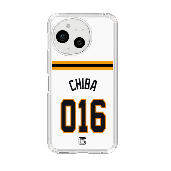 スリムプロテクションケース［ 読売ジャイアンツ - #016 CHIBA - ホーム ］
