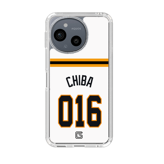 スリムプロテクションケース［ 読売ジャイアンツ - #016 CHIBA - ホーム ］