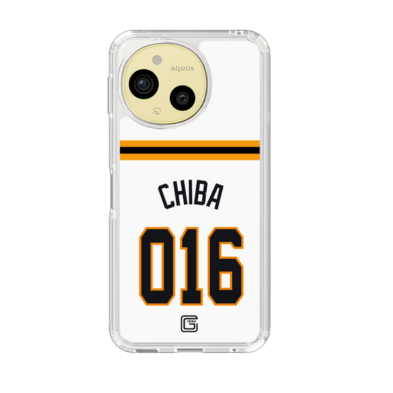 スリムプロテクションケース［ 読売ジャイアンツ - #016 CHIBA - ホーム ］