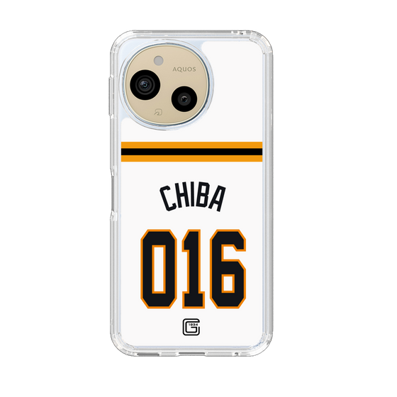 スリムプロテクションケース［ 読売ジャイアンツ - #016 CHIBA - ホーム ］