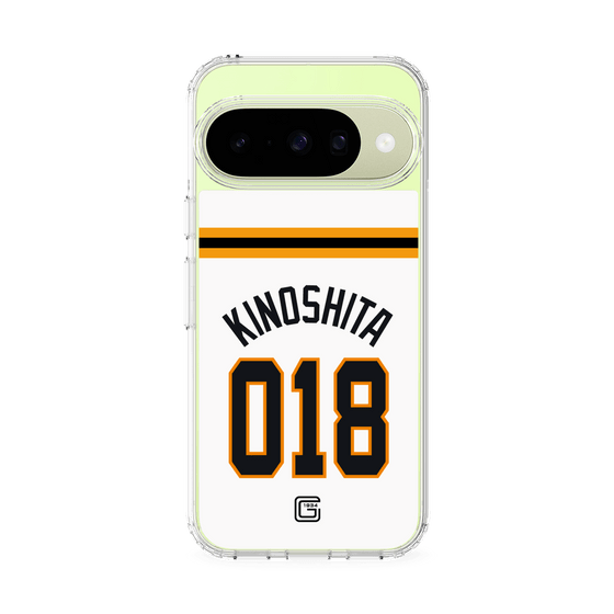 スリムプロテクションケース［ 読売ジャイアンツ - #018 KINOSHITA - ホーム ］