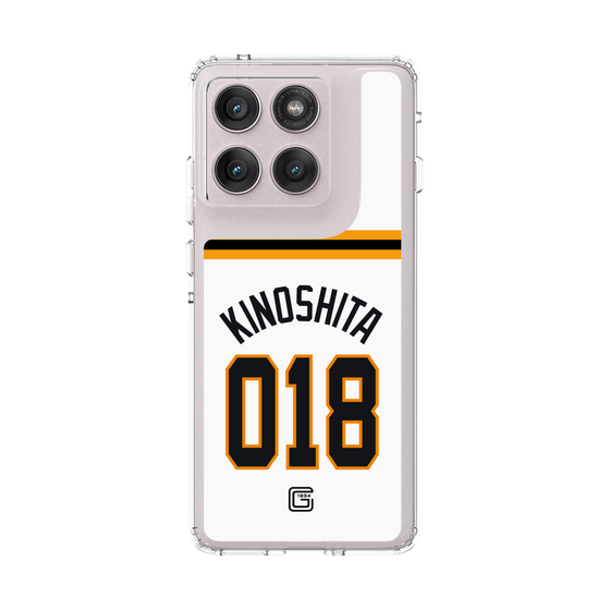スリムプロテクションケース［ 読売ジャイアンツ - #018 KINOSHITA - ホーム ］