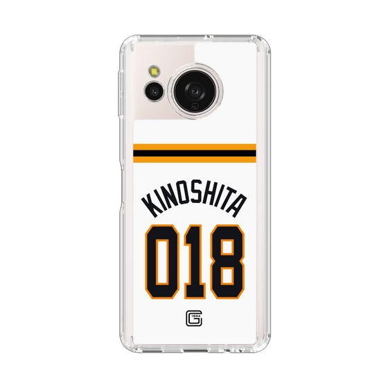 スリムプロテクションケース［ 読売ジャイアンツ - #018 KINOSHITA - ホーム ］