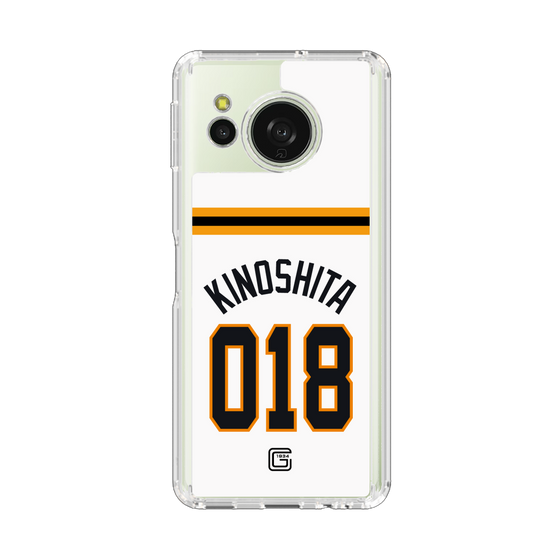 スリムプロテクションケース［ 読売ジャイアンツ - #018 KINOSHITA - ホーム ］