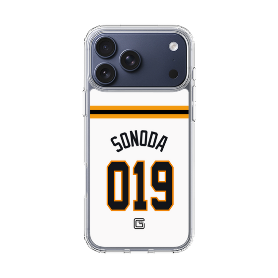 スリムプロテクションケース［ 読売ジャイアンツ - #019 SONODA - ホーム ］