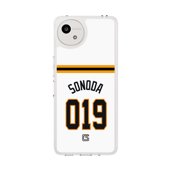 スリムプロテクションケース［ 読売ジャイアンツ - #019 SONODA - ホーム ］