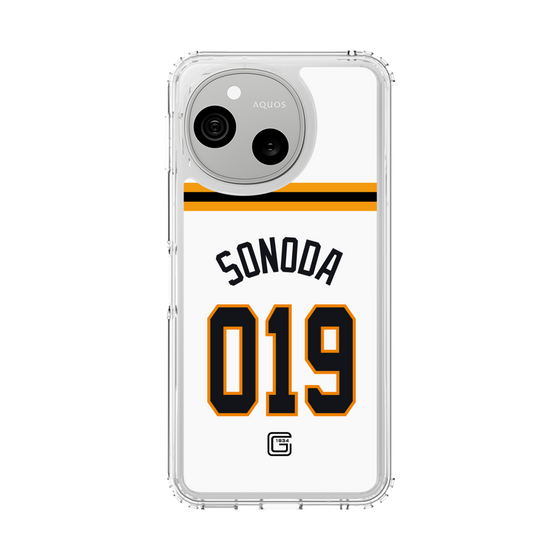 スリムプロテクションケース［ 読売ジャイアンツ - #019 SONODA - ホーム ］
