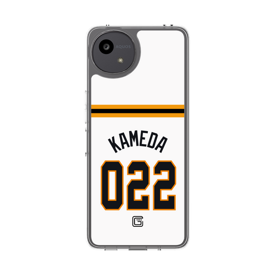 スリムプロテクションケース［ 読売ジャイアンツ - #022 KAMEDA - ホーム ］