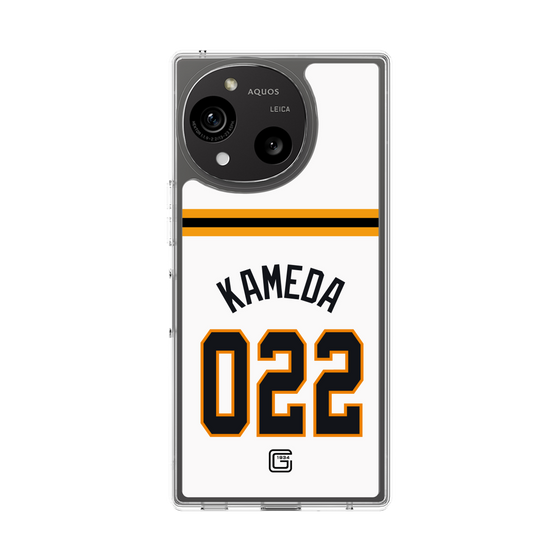 スリムプロテクションケース［ 読売ジャイアンツ - #022 KAMEDA - ホーム ］