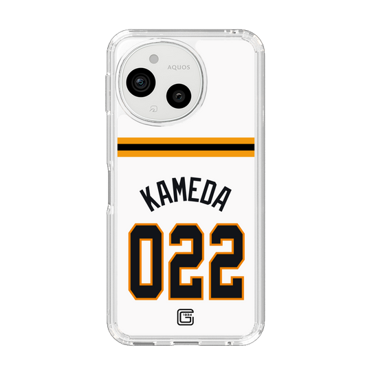 スリムプロテクションケース［ 読売ジャイアンツ - #022 KAMEDA - ホーム ］