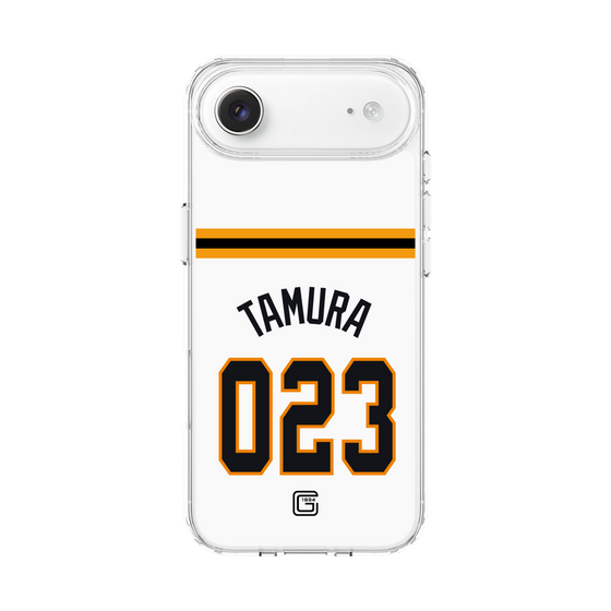 スリムプロテクションケース［ 読売ジャイアンツ - #023 TAMURA - ホーム ］