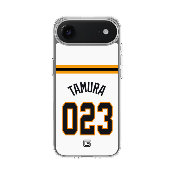 スリムプロテクションケース［ 読売ジャイアンツ - #023 TAMURA - ホーム ］