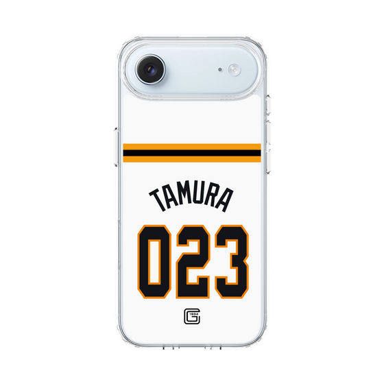 スリムプロテクションケース［ 読売ジャイアンツ - #023 TAMURA - ホーム ］