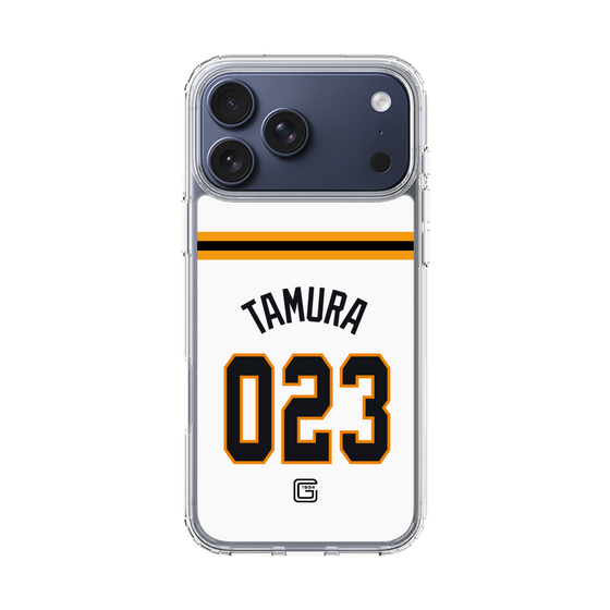 スリムプロテクションケース［ 読売ジャイアンツ - #023 TAMURA - ホーム ］