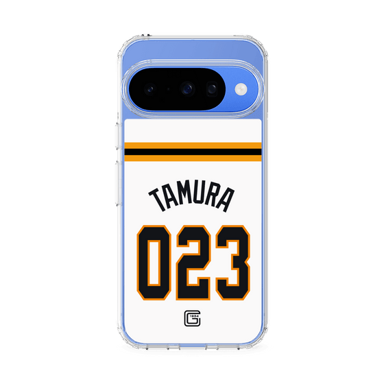 スリムプロテクションケース［ 読売ジャイアンツ - #023 TAMURA - ホーム ］