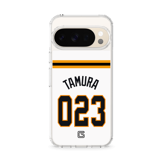 スリムプロテクションケース［ 読売ジャイアンツ - #023 TAMURA - ホーム ］