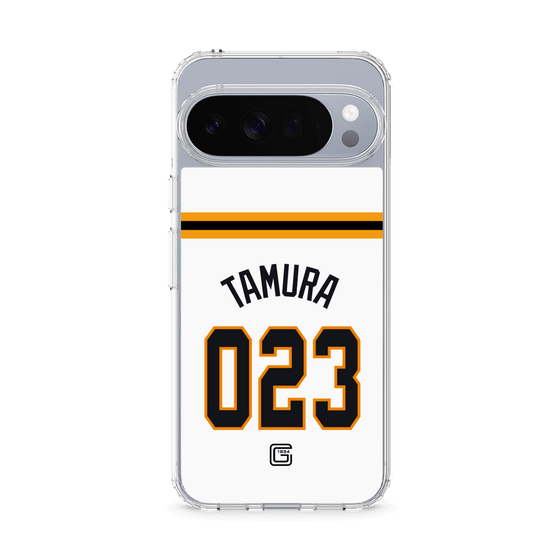 スリムプロテクションケース［ 読売ジャイアンツ - #023 TAMURA - ホーム ］