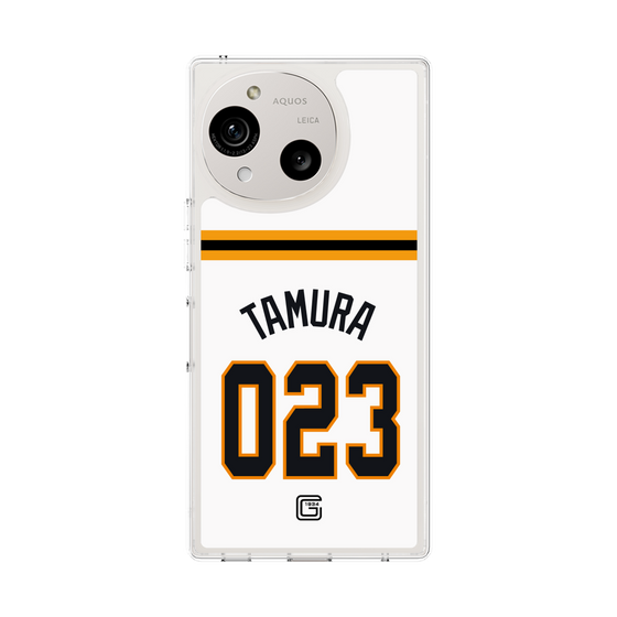 スリムプロテクションケース［ 読売ジャイアンツ - #023 TAMURA - ホーム ］