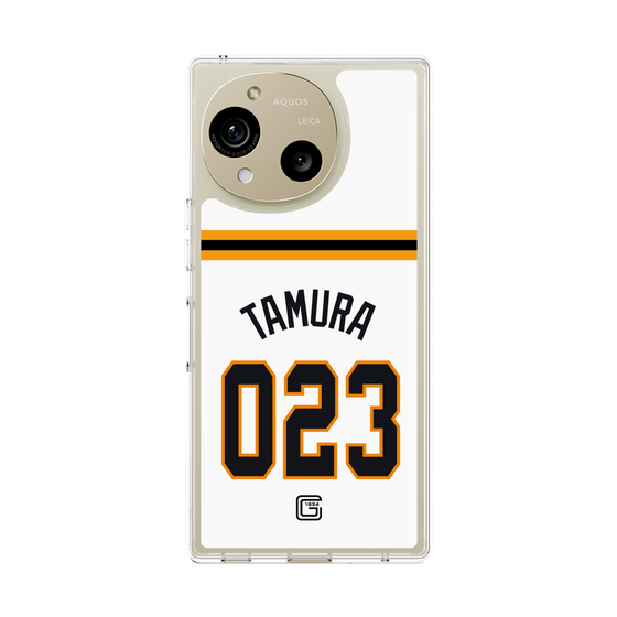 スリムプロテクションケース［ 読売ジャイアンツ - #023 TAMURA - ホーム ］
