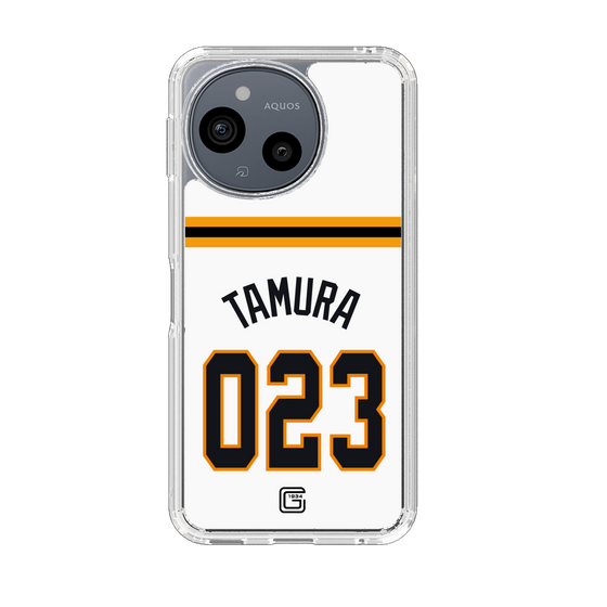 スリムプロテクションケース［ 読売ジャイアンツ - #023 TAMURA - ホーム ］
