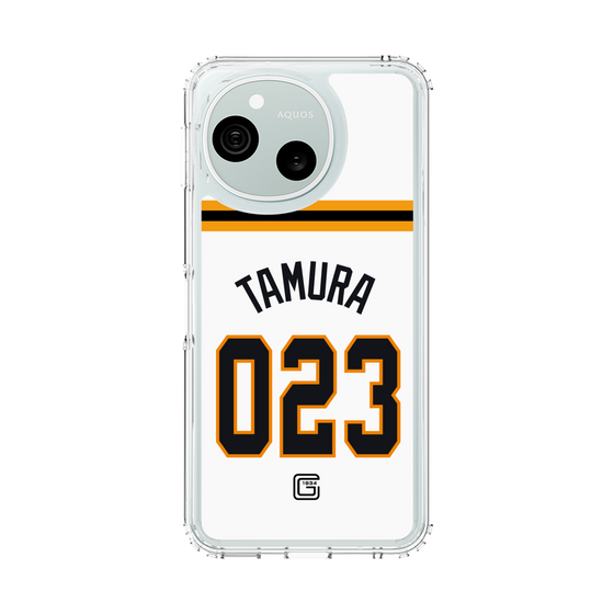 スリムプロテクションケース［ 読売ジャイアンツ - #023 TAMURA - ホーム ］