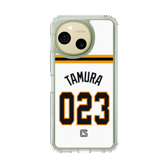 スリムプロテクションケース［ 読売ジャイアンツ - #023 TAMURA - ホーム ］