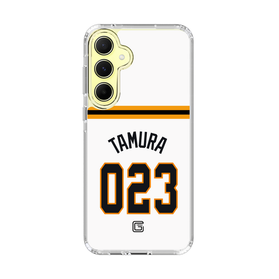 スリムプロテクションケース［ 読売ジャイアンツ - #023 TAMURA - ホーム ］