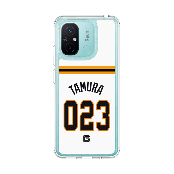 スリムプロテクションケース［ 読売ジャイアンツ - #023 TAMURA - ホーム ］