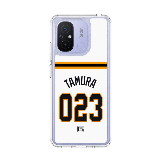 スリムプロテクションケース［ 読売ジャイアンツ - #023 TAMURA - ホーム ］
