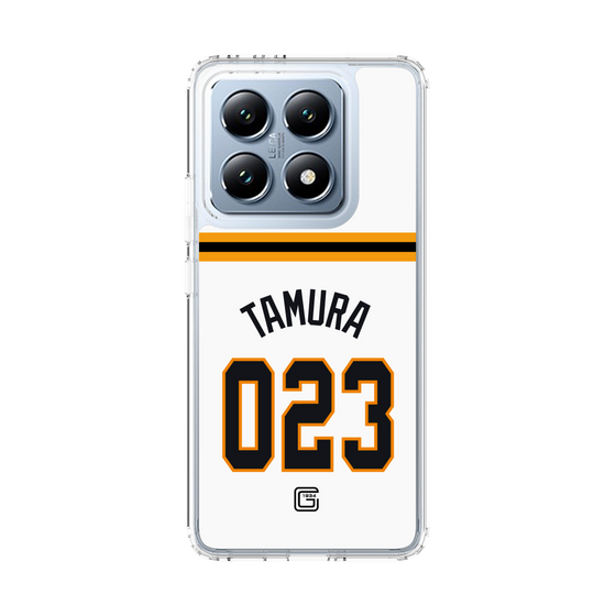 スリムプロテクションケース［ 読売ジャイアンツ - #023 TAMURA - ホーム ］