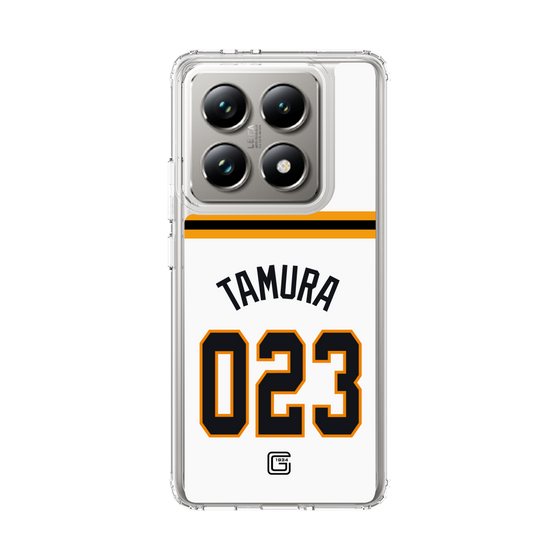 スリムプロテクションケース［ 読売ジャイアンツ - #023 TAMURA - ホーム ］