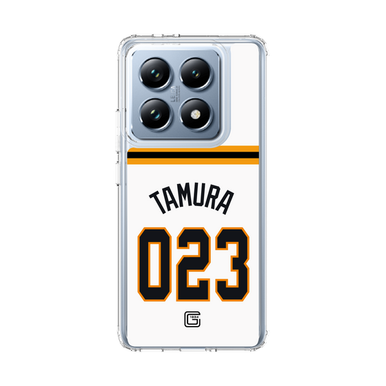スリムプロテクションケース［ 読売ジャイアンツ - #023 TAMURA - ホーム ］