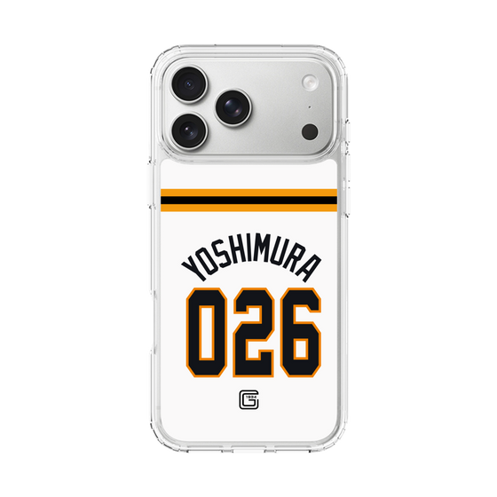 スリムプロテクションケース［ 読売ジャイアンツ - #026 YOSHIMURA - ホーム ］