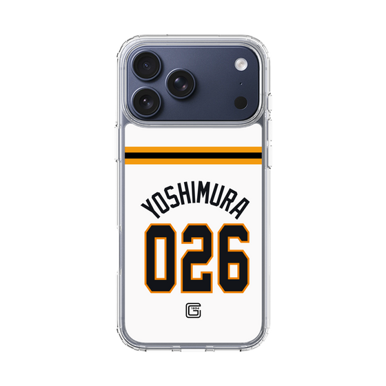スリムプロテクションケース［ 読売ジャイアンツ - #026 YOSHIMURA - ホーム ］