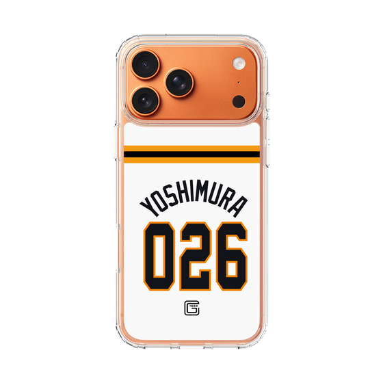 スリムプロテクションケース［ 読売ジャイアンツ - #026 YOSHIMURA - ホーム ］