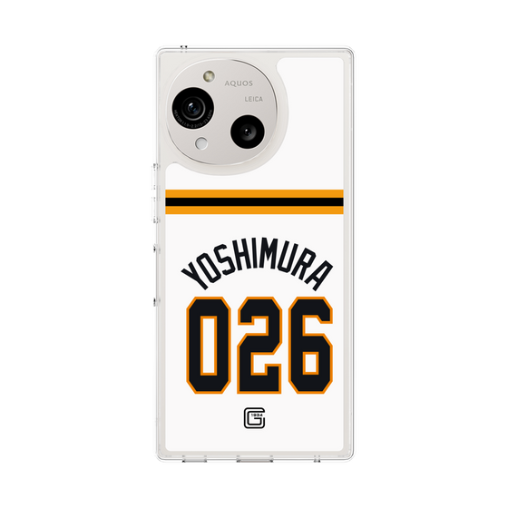 スリムプロテクションケース［ 読売ジャイアンツ - #026 YOSHIMURA - ホーム ］