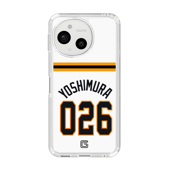 スリムプロテクションケース［ 読売ジャイアンツ - #026 YOSHIMURA - ホーム ］