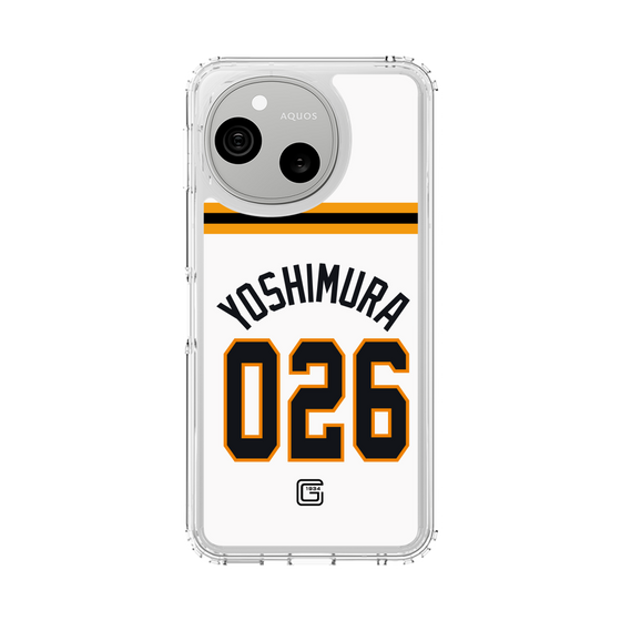 スリムプロテクションケース［ 読売ジャイアンツ - #026 YOSHIMURA - ホーム ］