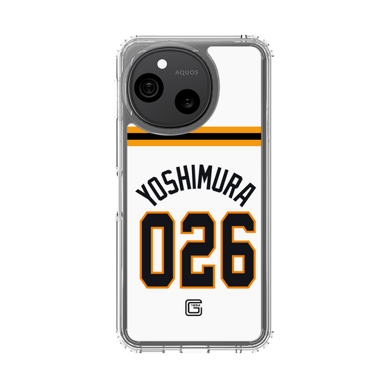 スリムプロテクションケース［ 読売ジャイアンツ - #026 YOSHIMURA - ホーム ］