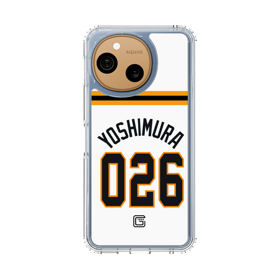 スリムプロテクションケース［ 読売ジャイアンツ - #026 YOSHIMURA - ホーム ］