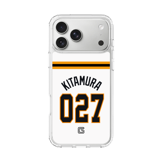 スリムプロテクションケース［ 読売ジャイアンツ - #027 KITAMURA - ホーム ］