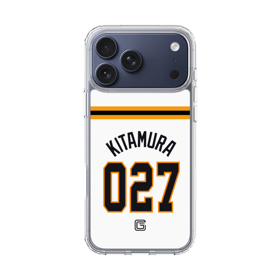 スリムプロテクションケース［ 読売ジャイアンツ - #027 KITAMURA - ホーム ］