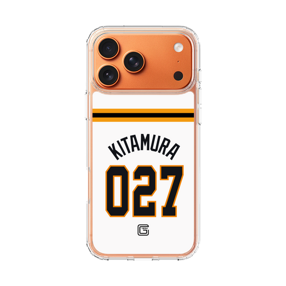 スリムプロテクションケース［ 読売ジャイアンツ - #027 KITAMURA - ホーム ］