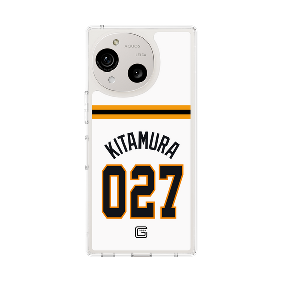 スリムプロテクションケース［ 読売ジャイアンツ - #027 KITAMURA - ホーム ］