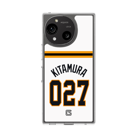 スリムプロテクションケース［ 読売ジャイアンツ - #027 KITAMURA - ホーム ］