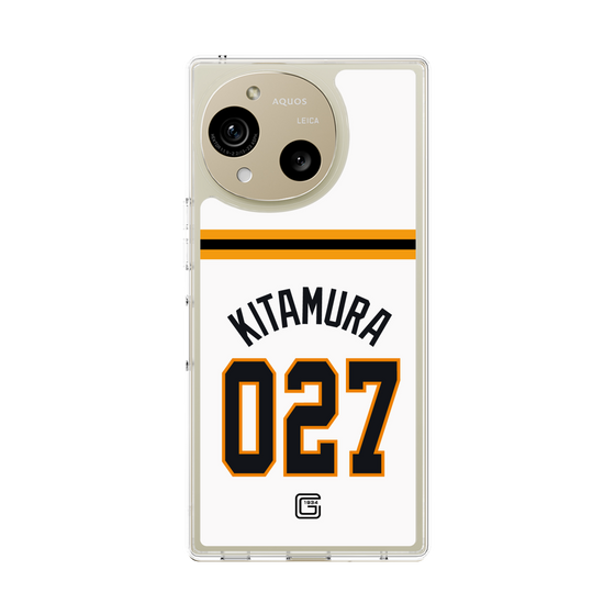 スリムプロテクションケース［ 読売ジャイアンツ - #027 KITAMURA - ホーム ］