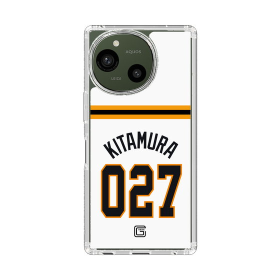 スリムプロテクションケース［ 読売ジャイアンツ - #027 KITAMURA - ホーム ］