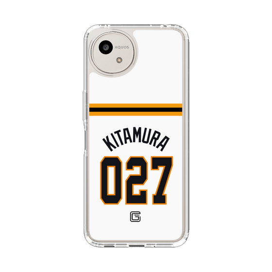 スリムプロテクションケース［ 読売ジャイアンツ - #027 KITAMURA - ホーム ］