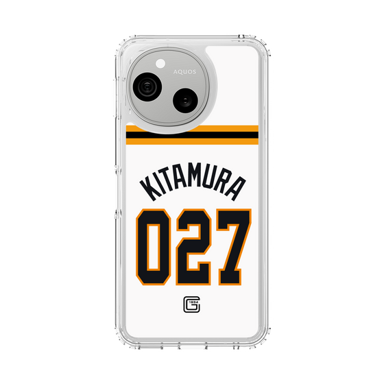 スリムプロテクションケース［ 読売ジャイアンツ - #027 KITAMURA - ホーム ］