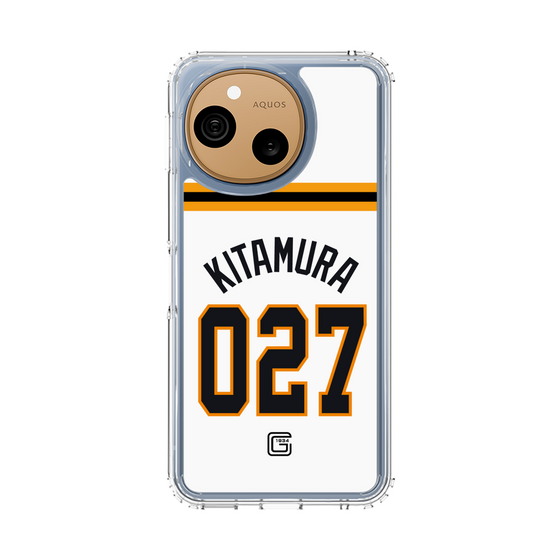 スリムプロテクションケース［ 読売ジャイアンツ - #027 KITAMURA - ホーム ］